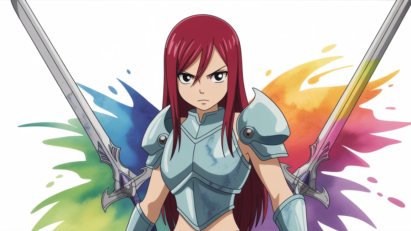 Anime gaming desk mat design