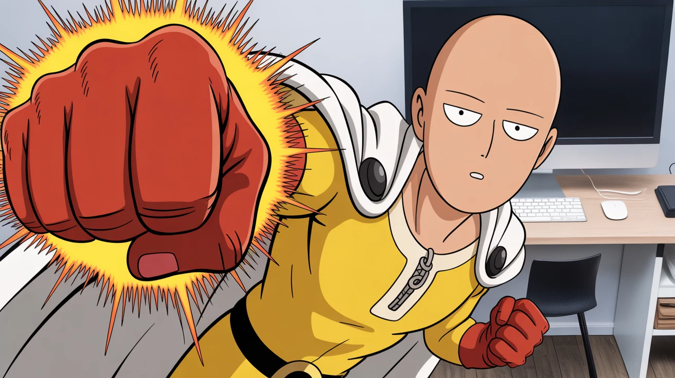 Anime gaming desk mat design