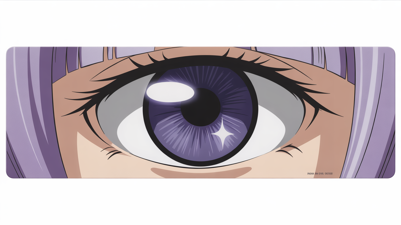 Anime Eyes gaming desk mat