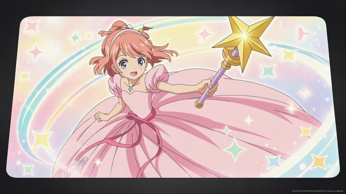 Magical Girl gaming desk mat
