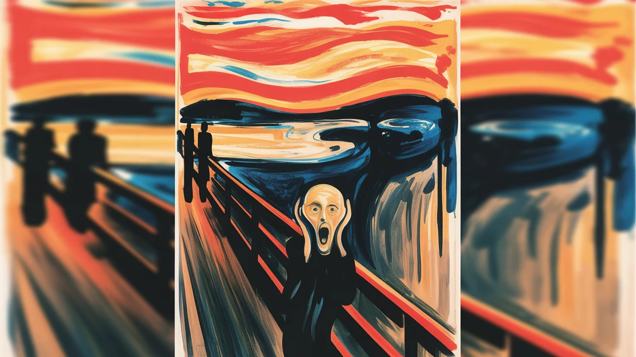 Art gaming desk mat design