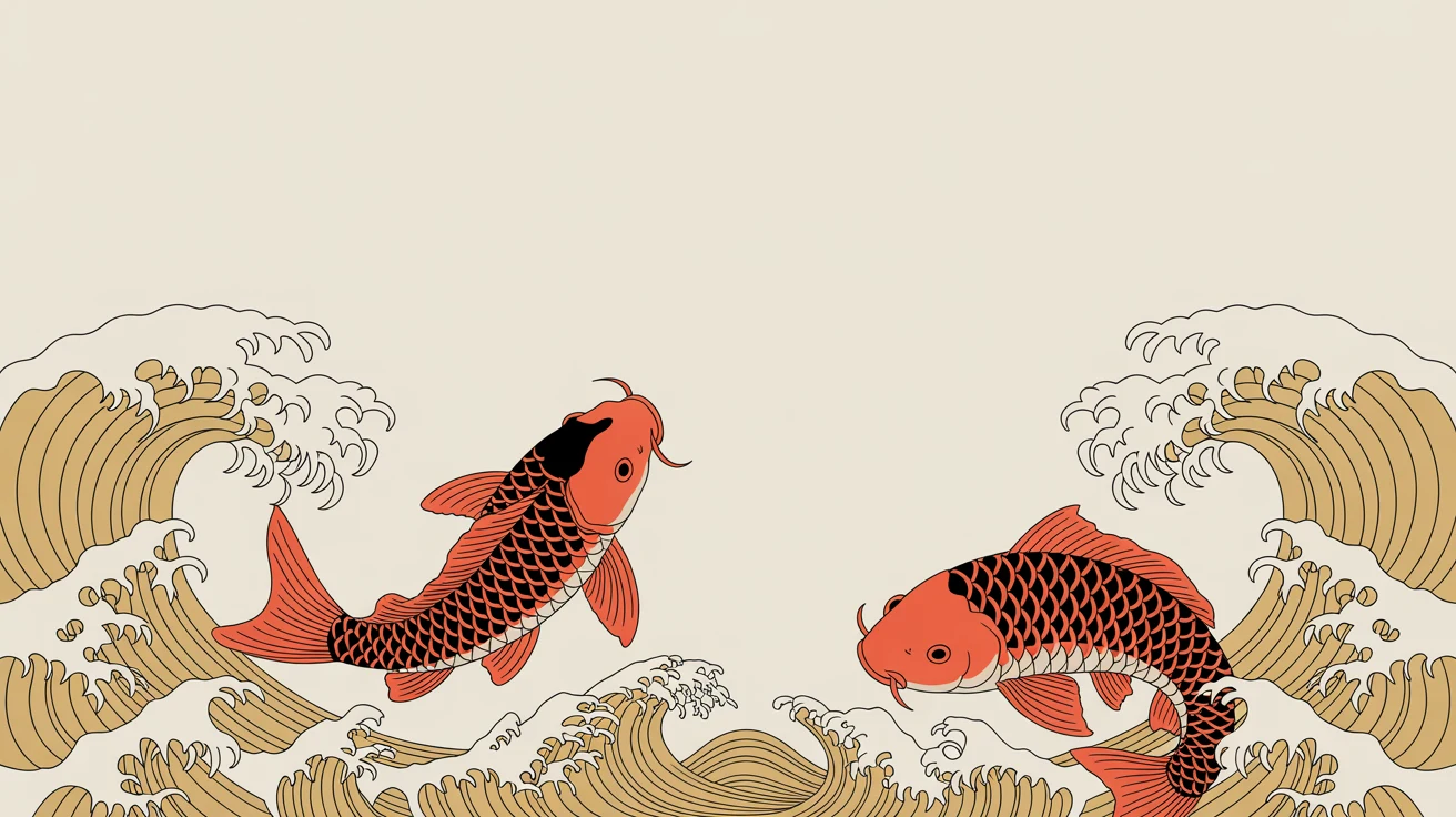 Asian Art desk mats