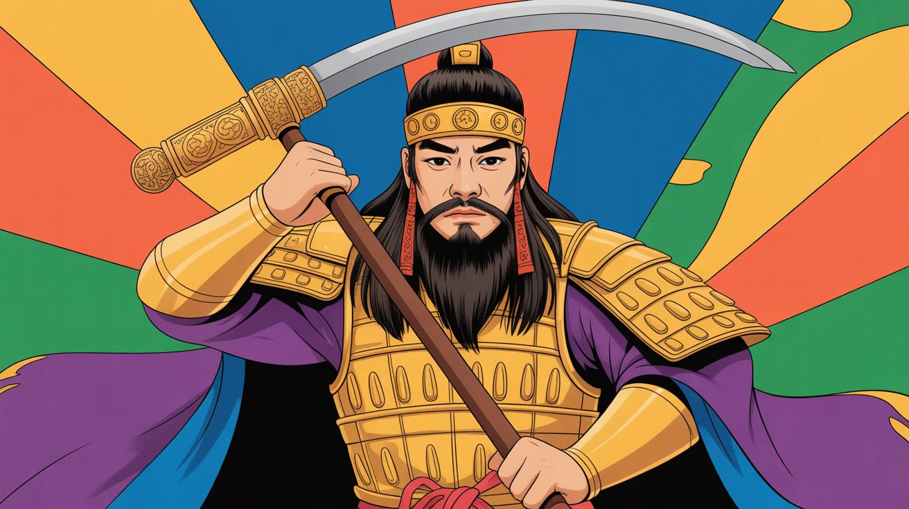 Asian Art gaming desk mat design