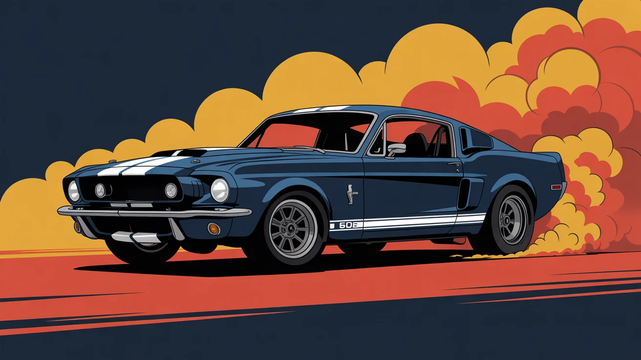 Cars gaming desk mat design