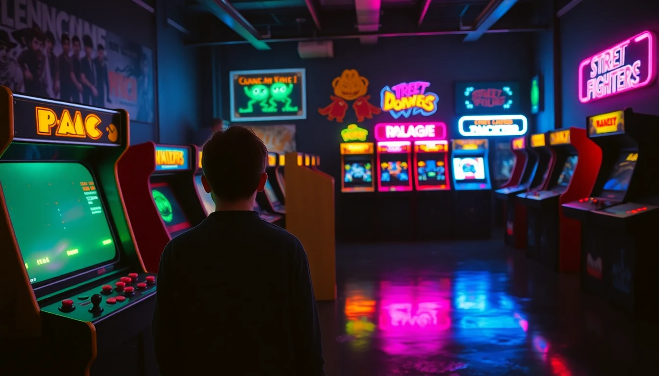 Retro Arcade Pixels