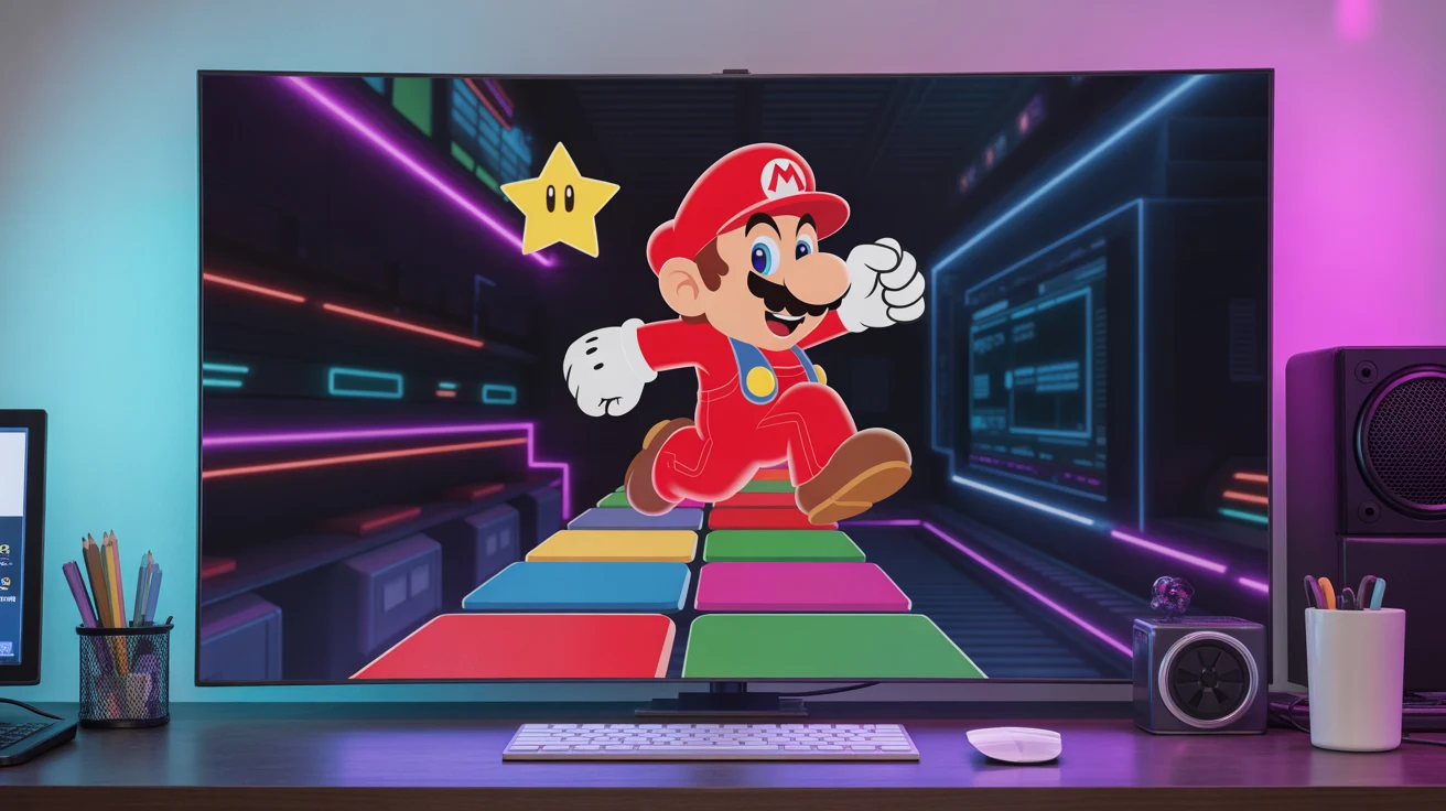Gaming gaming desk mat design
