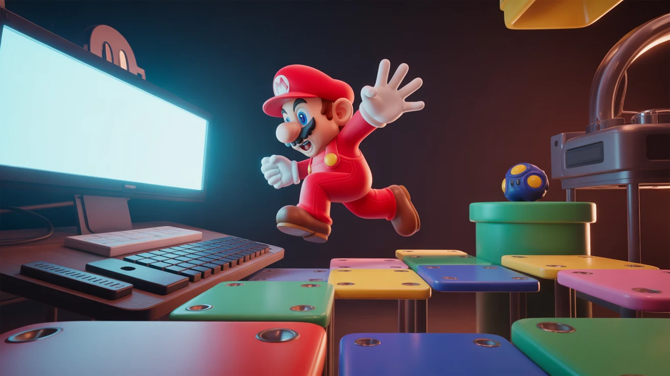 Gaming gaming desk mat design
