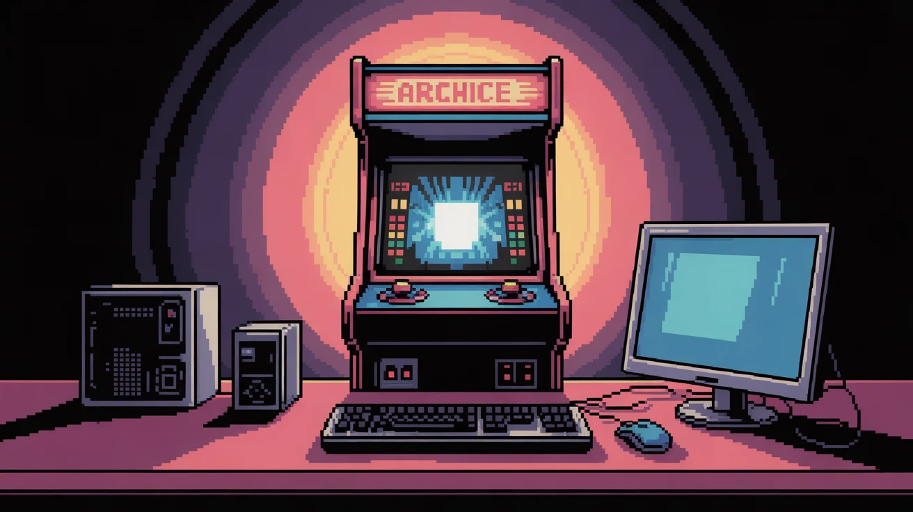Retro desk mats