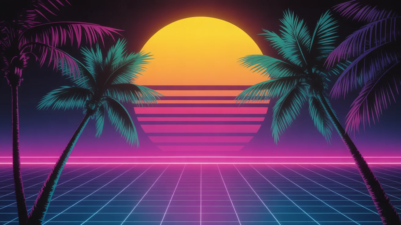 Retro gaming desk mat design