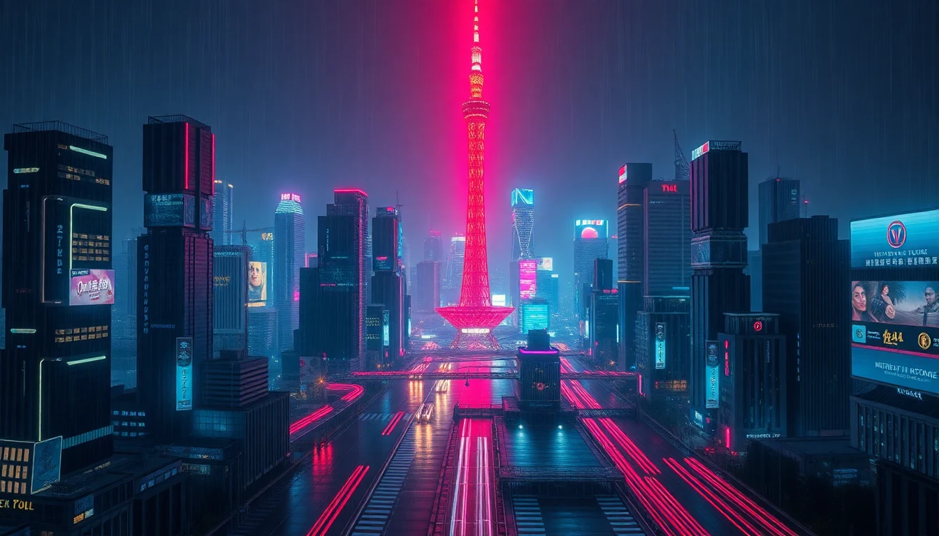 Cyberpunk Neon City
