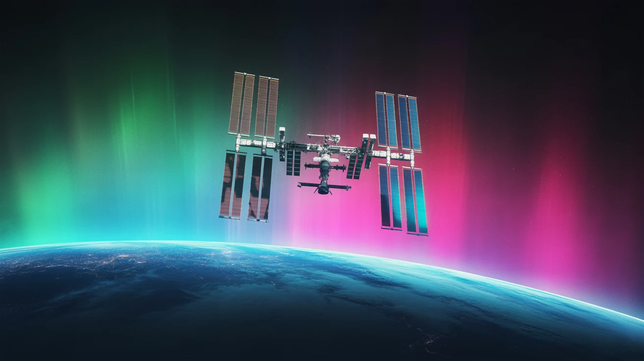 Space gaming desk mat design
