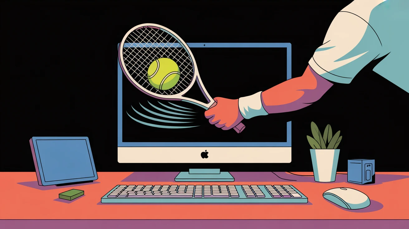 Sports gaming desk mat design