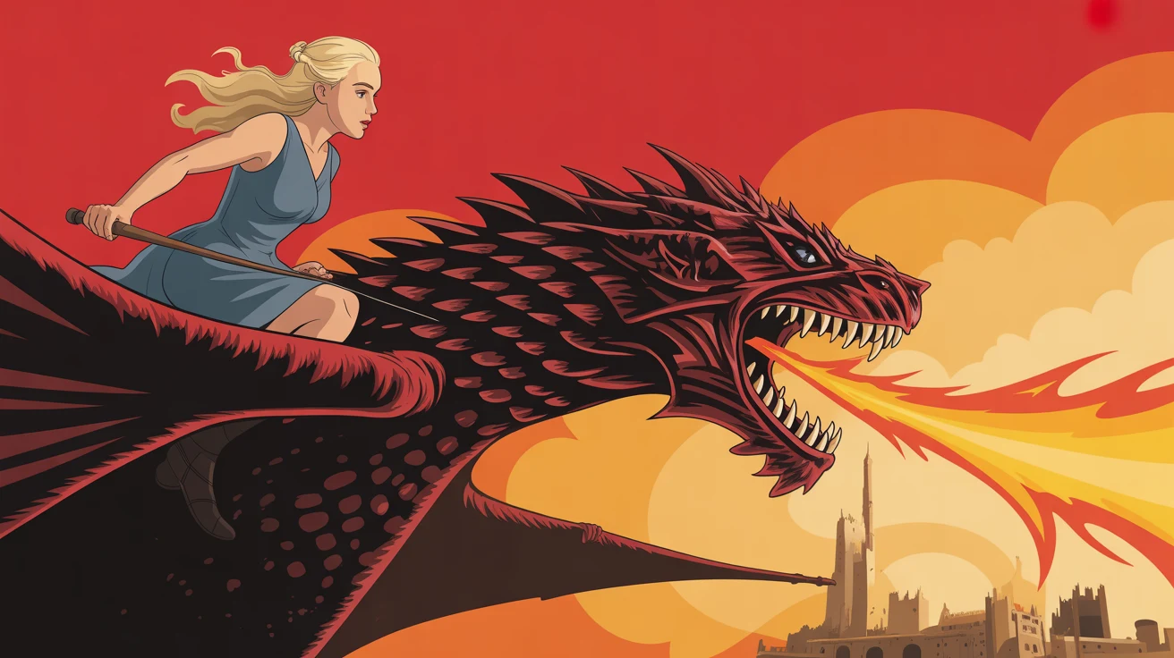 TV & Film gaming desk mat design