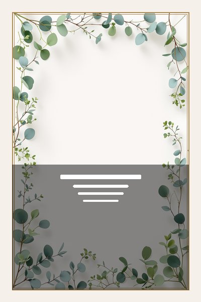 Vellum Greenery Wrap