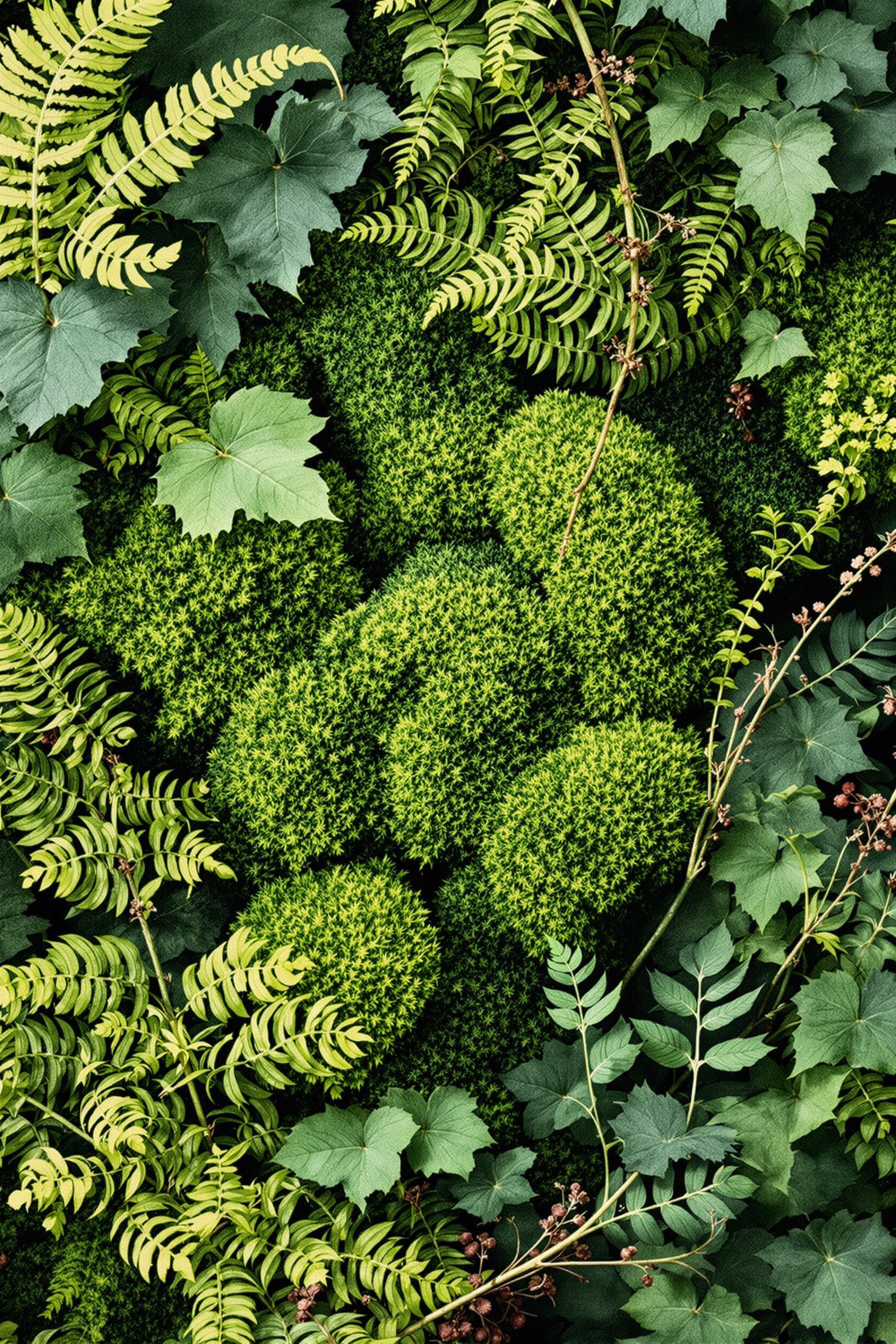 Moss Ivory Botanical