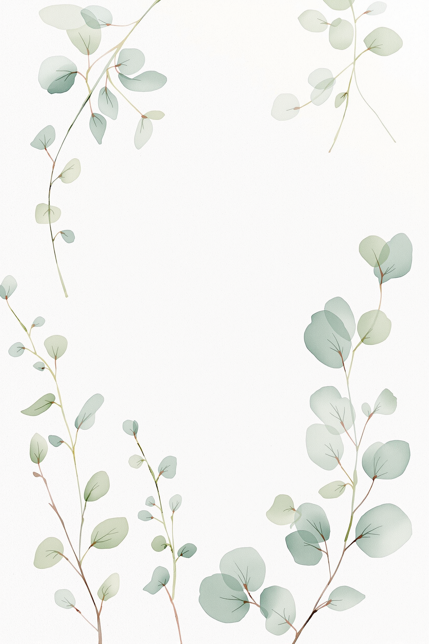 Vellum Greenery Wrap