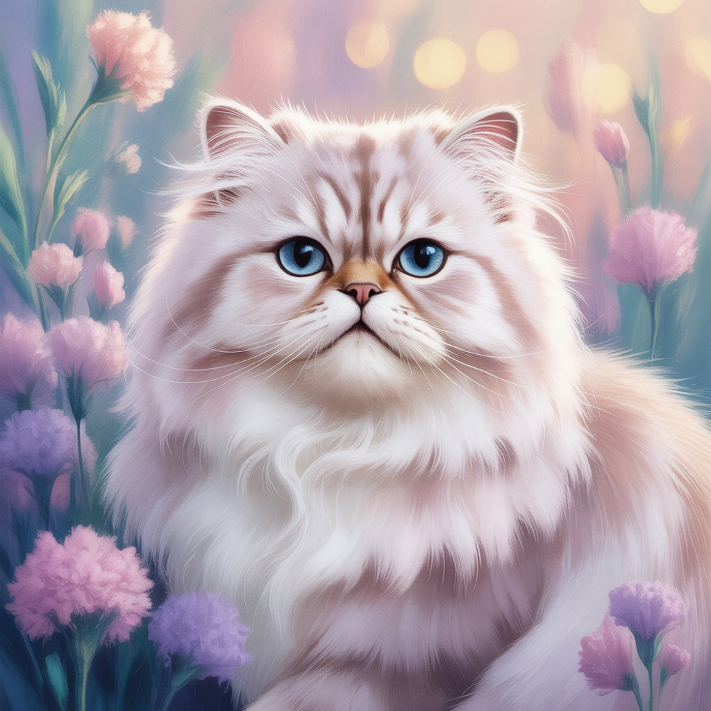 Dreamy pastel memorial portrait