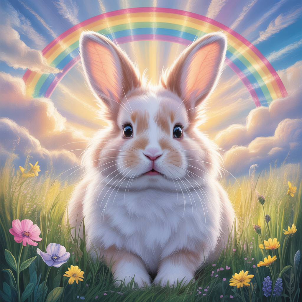 Rainbow Bridge memorial portrait