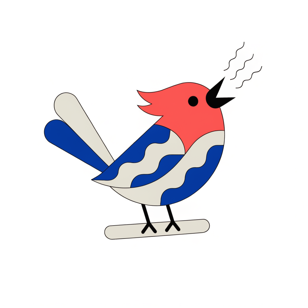 a singing bird