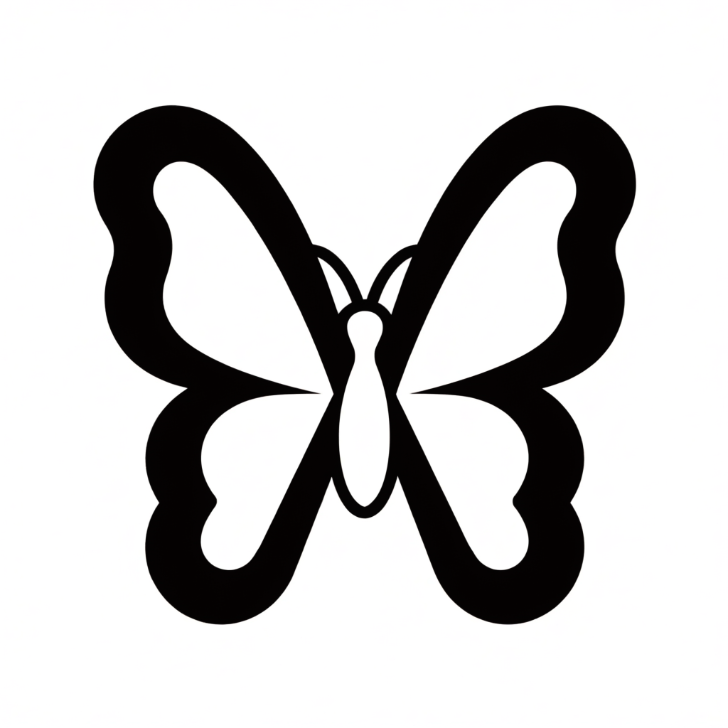 white butterfly